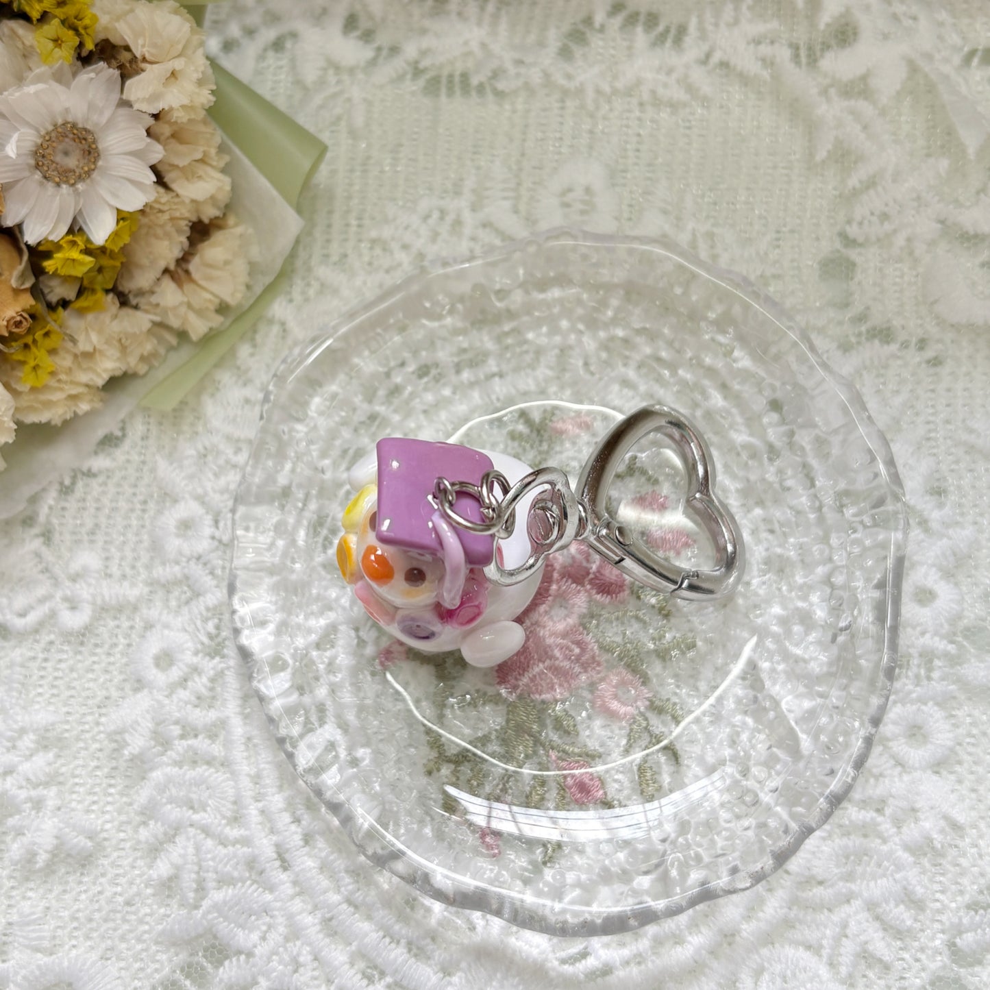 Graduation Duck Charm | Keychain