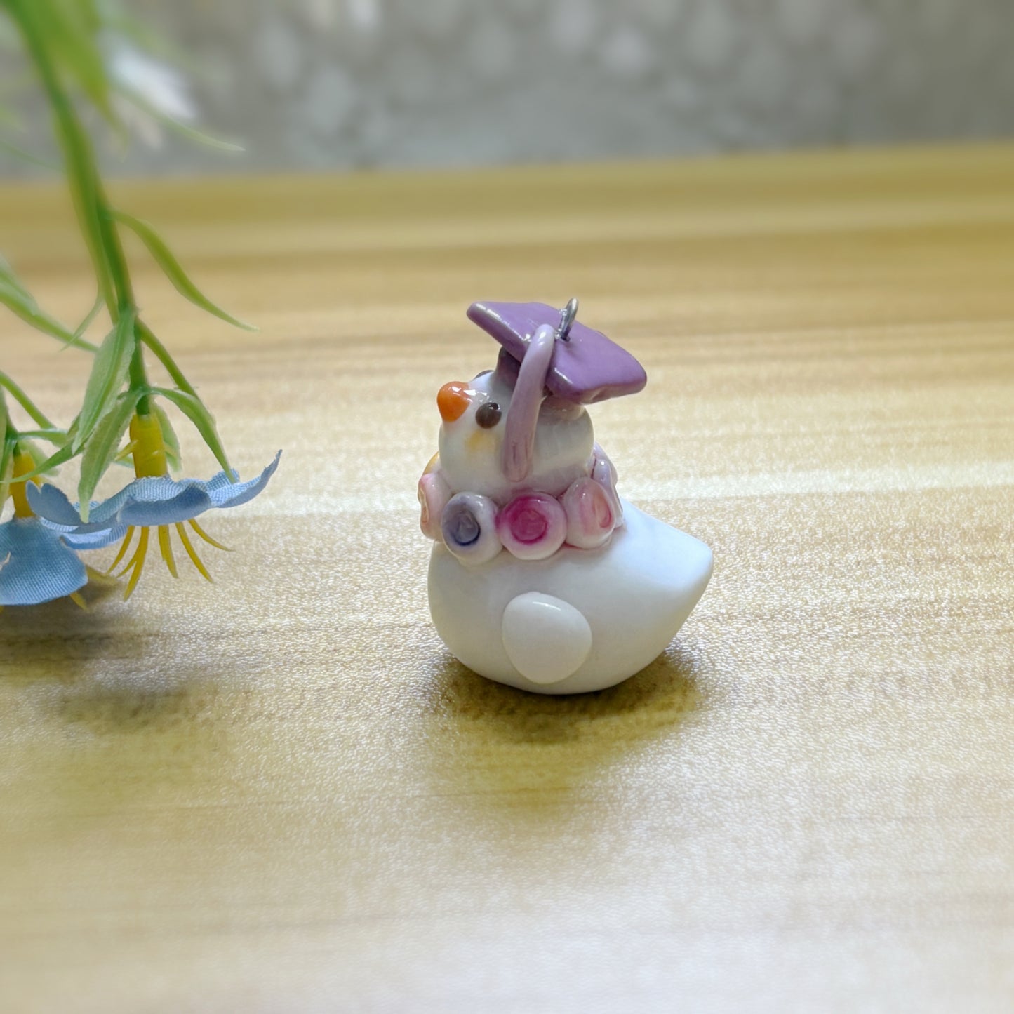 Graduation Duck Charm | Keychain