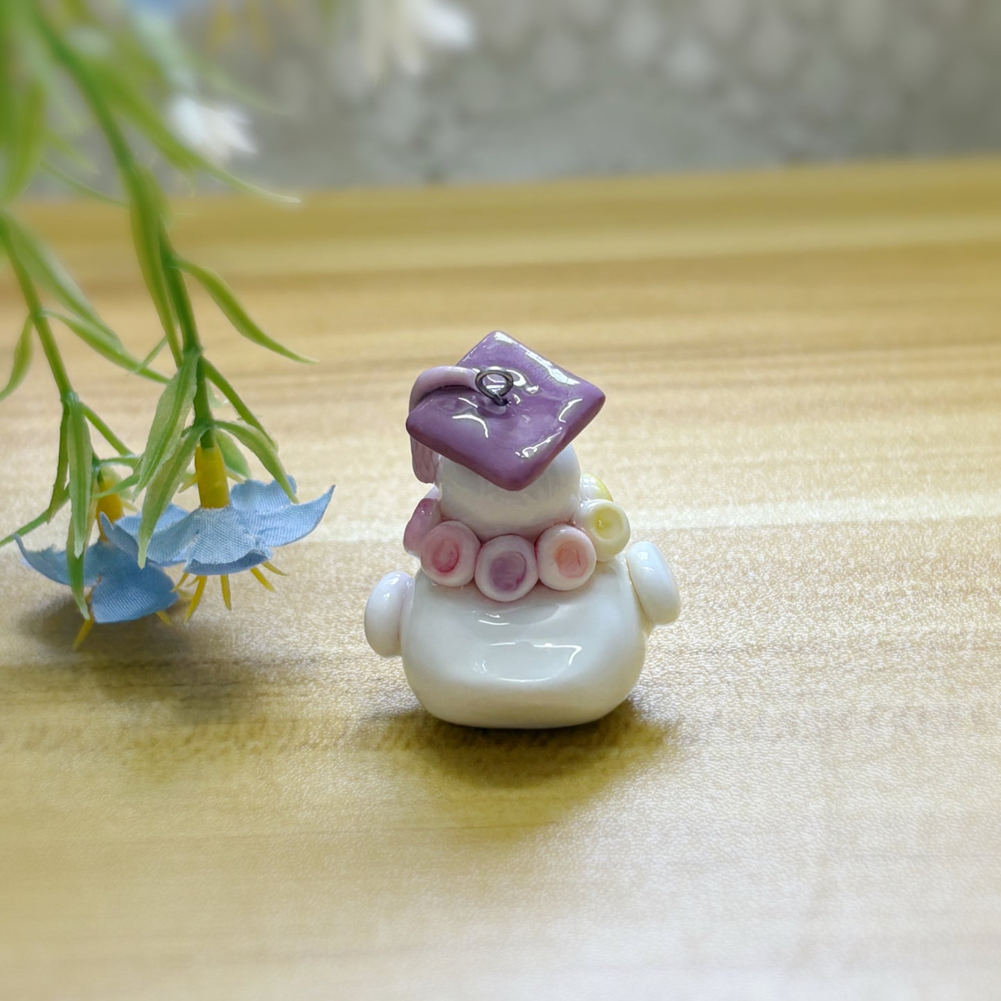 Graduation Duck Charm | Keychain