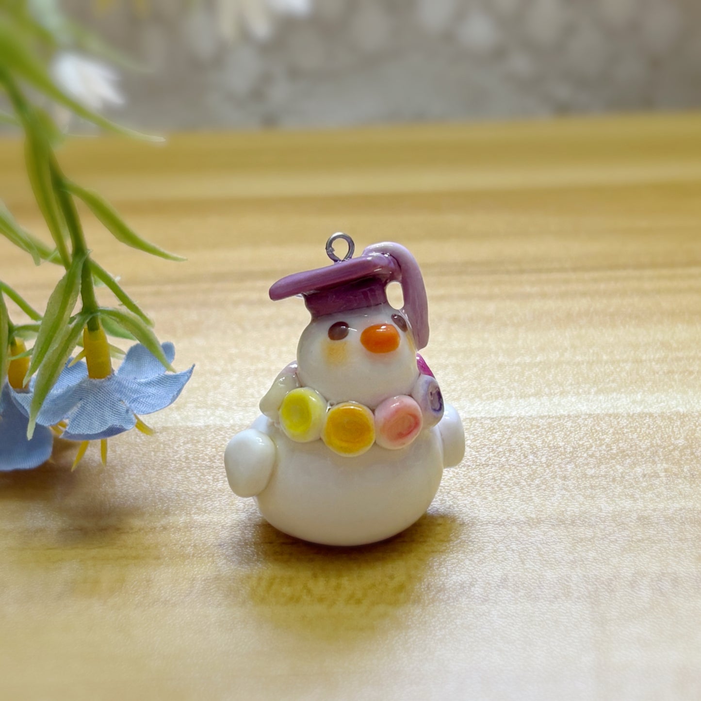 Graduation Duck Charm | Keychain