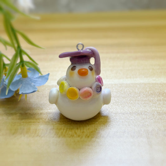 Graduation Duck Charm | Keychain
